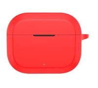 GIOPUEY Funda Compatible con Oneplus Nord Buds 3R, Ultradelgado Silicona Case Cover, Anti-caída, Portátil - Rojo