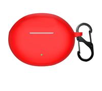 GIOPUEY Funda Compatible con OnePlus Nord Buds 4 Pro, Ultradelgado Silicona Case Cover, Anti-caída, Portátil - Rojo