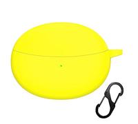 GIOPUEY Funda Compatible con OPPO Enco Air3 Pro, Ultradelgado Silicona Case Cover, Anti-caída, Portátil - Amarillo