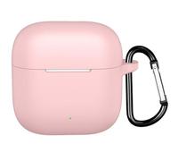 GIOPUEY Funda Compatible con OPPO Enco Buds 3, Ultradelgado Silicona Case Cover, Anti-caída, Portátil - Rosa