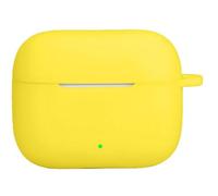 GIOPUEY Funda Compatible con OPPO Enco Buds3 Pro, Ultradelgado Silicona Case Cover, Anti-caída, Portátil - Amarillo