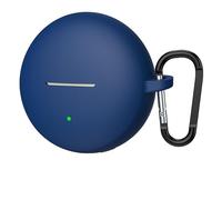 GIOPUEY Funda Compatible con OPPO Enco Clip 2, Ultradelgado Silicona Case Cover, Anti-caída, Portátil - Azul Oscuro
