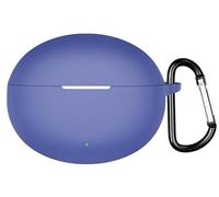 GIOPUEY Funda Compatible con OPPO Enco X3s/OPPO Enco Free 4, Ultradelgado Silicona Case Cover, Anti-caída, Portátil - Azul Oscuro