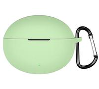 GIOPUEY Funda Compatible con OPPO Enco X3s/OPPO Enco Free 4, Ultradelgado Silicona Case Cover, Anti-caída, Portátil - Verde