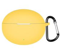 GIOPUEY Funda Compatible con OPPO Enco X3s/OPPO Enco Free 4, Ultradelgado Silicona Case Cover, Anti-caída, Portátil - Amarillo