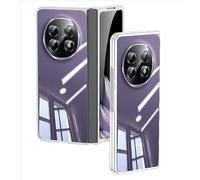 GIOPUEY Funda Compatible con OPPO Find N5, Alta Transparencia Carcasa, Material de PC Duro Case, Sin Amarillamiento, Sin Decoloración. - Transparent