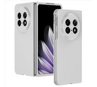 GIOPUEY Funda Compatible con OPPO Find N5, Material de PC Duro Carcasa, Cómodo Tacto Case, A Prueba de Golpes, Antihuellas - White