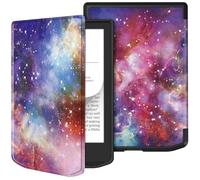 GIOPUEY Funda Compatible con Pocketbook Verse/Verse Pro/Verse Pro Color/Verse Lite, Cubierta Trasera de Silicona Suave Case [Textura Similar a la Piel] - Galaxy