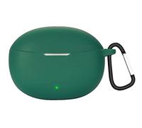 GIOPUEY Funda Compatible con Realme Buds Air 3 Neo, Ultradelgado Silicona Case Cover, Anti-caída, Portátil - Verde Militar