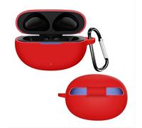 GIOPUEY Funda Compatible con Realme Buds Air 6 Pro, Ultradelgado Silicona Case Cover, Anti-caída, Portátil - Rojo