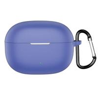 GIOPUEY Funda Compatible con Realme Buds T200 Lite, Ultradelgado Silicona Case Cover, Anti-caída, Portátil - Azul Oscuro