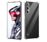 GIOPUEY Funda Compatible con REDMAGIC 10 Air, Ultrafina TPU Carcasa, Protección de Colchón de Aire, Antigolpes - Transparente
