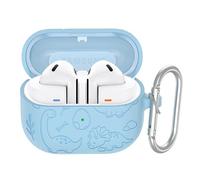 GIOPUEY Funda Compatible con Samsung Galaxy Buds 3 FE, Ultradelgado Silicona Case Cover, Anti-caída, Portátil - Blue