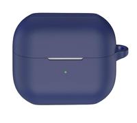 GIOPUEY Funda Compatible con Samsung Galaxy Buds 3 FE, Ultradelgado Silicona Case Cover, Anti-caída, Portátil - Azul Oscuro