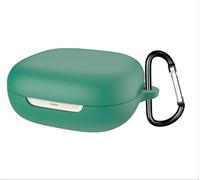 GIOPUEY Funda Compatible con SHOKZ OpenFit 2 T920, Ultradelgado Silicona Case Cover, Anti-caída, Portátil - Verde Militar