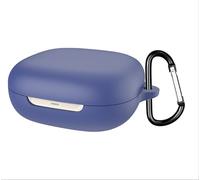 GIOPUEY Funda Compatible con SHOKZ OpenFit 2 T920, Ultradelgado Silicona Case Cover, Anti-caída, Portátil - Azul Oscuro