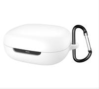 GIOPUEY Funda Compatible con SHOKZ OpenFit 2 T920, Ultradelgado Silicona Case Cover, Anti-caída, Portátil - Blanco