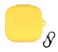 GIOPUEY Funda Compatible con SHOKZ OPENFIT, Ultradelgado Silicona Case Cover, Anti-caída, Portátil - Amarillo