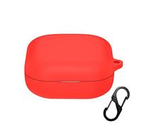 GIOPUEY Funda Compatible con SHOKZ OPENFIT, Ultradelgado Silicona Case Cover, Anti-caída, Portátil - Rojo