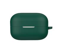 GIOPUEY Funda Compatible con Sony LinkBuds Clip, Ultradelgado Silicona Case Cover, Anti-caída, Portátil - Verde Militar