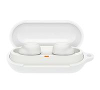 GIOPUEY Funda Compatible con Sony WF-C710N, Ultradelgado Silicona Case Cover, Anti-caída, Portátil - Blanco