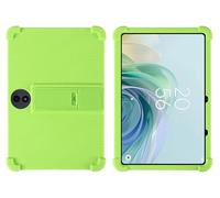 GIOPUEY Funda Compatible con TCL NXTpaper 11 Gen2 - con Soporte - Carcasa Protectora de Silicona TPU Suave Case - Green