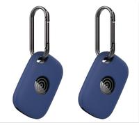 GIOPUEY Funda Compatible con Tile by Life360 Pro (2024), 2 Pack Ultradelgado Silicona Case Cover, Anti-caída, Portátil - Azul Oscuro