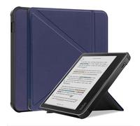 GIOPUEY Funda Compatible con Tolino Vision Color, Cubierta Trasera de Silicona Suave [Textura Similar a la Piel] - Blue