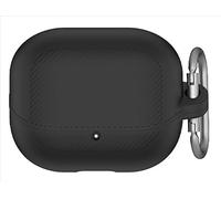 GIOPUEY Funda Compatible con TOZO Crystal Pods, Ultradelgado Silicona Case Cover, Anti-caída, Portátil - Negro