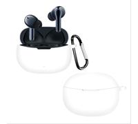 GIOPUEY Funda Compatible con Vivo TWS 3E, Ultradelgado Silicona Case Cover, Anti-caída, Portátil - Blanco