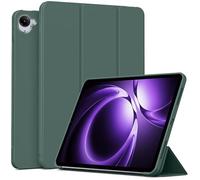 GIOPUEY Funda Compatible con Xiaomi Pad Mini 8.8 2025, Cubierta Trasera de Silicona Suave Case [Textura Similar a la Piel] - Darkgreen