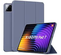 GIOPUEY Funda Compatible con Xiaomi Poco Pad X1, Cubierta Trasera de Silicona Suave Case [Textura Similar a la Piel] - Purple