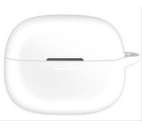 GIOPUEY Funda Compatible con Xiaomi Redmi Buds 6 Pro, Ultradelgado Silicona Case Cover, Anti-caída, Portátil - Blanco