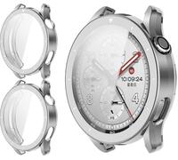 GIOPUEY Funda Compatible con Xiaomi Watch S5 46mm, [2 PACK] TPU morbido Case, resistente agli urti