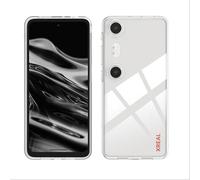 GIOPUEY Funda Compatible con XREAL Beam Pro, Ultrafina TPU Carcasa, Protección de Colchón de Aire, Antigolpes - Transparente