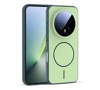 GIOPUEY Funda Magnética para Honor Magic 8 Pro, Compatible con MagSafe, Carcasa Dura de Mate PC + TPU Suave Case Cover - Green