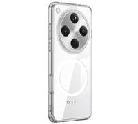 GIOPUEY Funda Magnética para OPPO Find X8 Ultra, Compatible con MagSafe, Carcasa Dura de Transparente PC + TPU Suave Case Cover - Clear