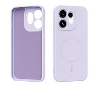 GIOPUEY Funda Magnética para OPPO Reno 16, Compatible con MagSafe, Material de Silicona Case, Anti Huella Digital Cover [Antideslizante] - Purple