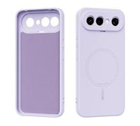 GIOPUEY Funda Magnética para Vivo X300 FE, Compatible con MagSafe, Material de Silicona Case, Anti Huella Digital Cover [Antideslizante] - Purple