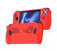 GIOPUEY Funda para ASUS ROG Ally, Material de Silicona es Ultra-Delgado Case, Anti Huella Digital Telefono Funda [Antideslizante] Cover - Red