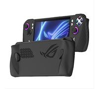 GIOPUEY Funda para ASUS ROG Ally, Material de Silicona es Ultra-Delgado Case, Anti Huella Digital Telefono Funda [Antideslizante] Cover - Black