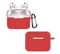 GIOPUEY Funda para Honor Earbuds 2 Lite, Ultradelgado Silicona Case Cover, Anti-caída, Honor Earbuds 2 Lite Funda - Rojo