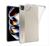 GIOPUEY Funda para Infinix XPad, Carcasa Trasera de TPU Suave, Cubierta Delgada, Protección con Airbag, Case Compatible con Infinix XPad-Transparente