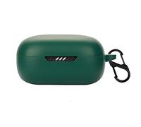 GIOPUEY Funda para JBL Live Free 2 TWS, Ultradelgado Silicona Case Cover, Anti-caída, JBL Live Free 2 TWS Funda - Verde Militar