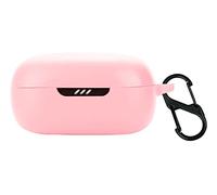 GIOPUEY Funda para JBL Live Pro 2 TWS, Ultradelgado Silicona Case Cover, Anti-caída, JBL Live Pro 2 TWS Funda - Rosa