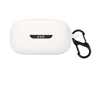 GIOPUEY Funda para JBL Live Pro 2 TWS, Ultradelgado Silicona Case Cover, Anti-caída, JBL Live Pro 2 TWS Funda - Blanco