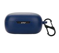 GIOPUEY Funda para JBL Live Pro 2 TWS, Ultradelgado Silicona Case Cover, Anti-caída, JBL Live Pro 2 TWS Funda - Azul Oscuro