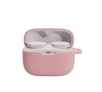 GIOPUEY Funda para JBL Tune 230NC TWS, Ultradelgado Silicona Case Cover, Anti-caída, JBL Tune 230NC TWS Funda - Rosa