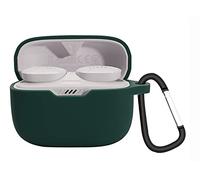 GIOPUEY Funda para JBL Tune 230NC TWS, Ultradelgado Silicona Case Cover, Anti-caída, JBL Tune 230NC TWS Funda - Verde Militar