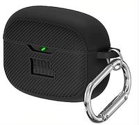 GIOPUEY Funda para JBL Vibe Beam, Ultradelgado Silicona Case Cover, Anti-caída, Portátil - Negro